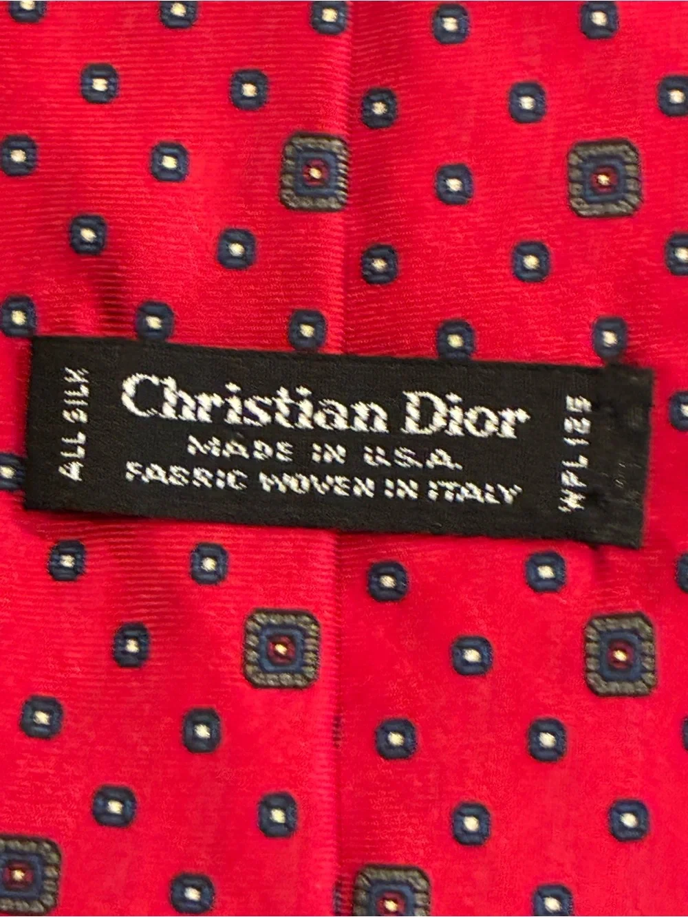 Christian Dior Men’s Silk Tie Italy